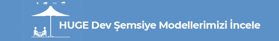 Huge Dev Şemsiye Modelleri Mega Şemsiye Banner